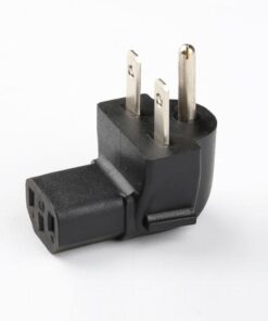 America Adapter NEMA 6-15P to IEC 60320 C13 Right Angled Receptacle Adapter UL certificated