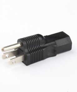 America Adapter NEMA 5-15P to IEC 60320 C13 UL Certificated