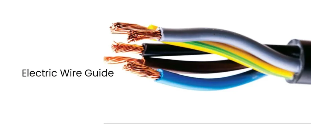 electric wire guide